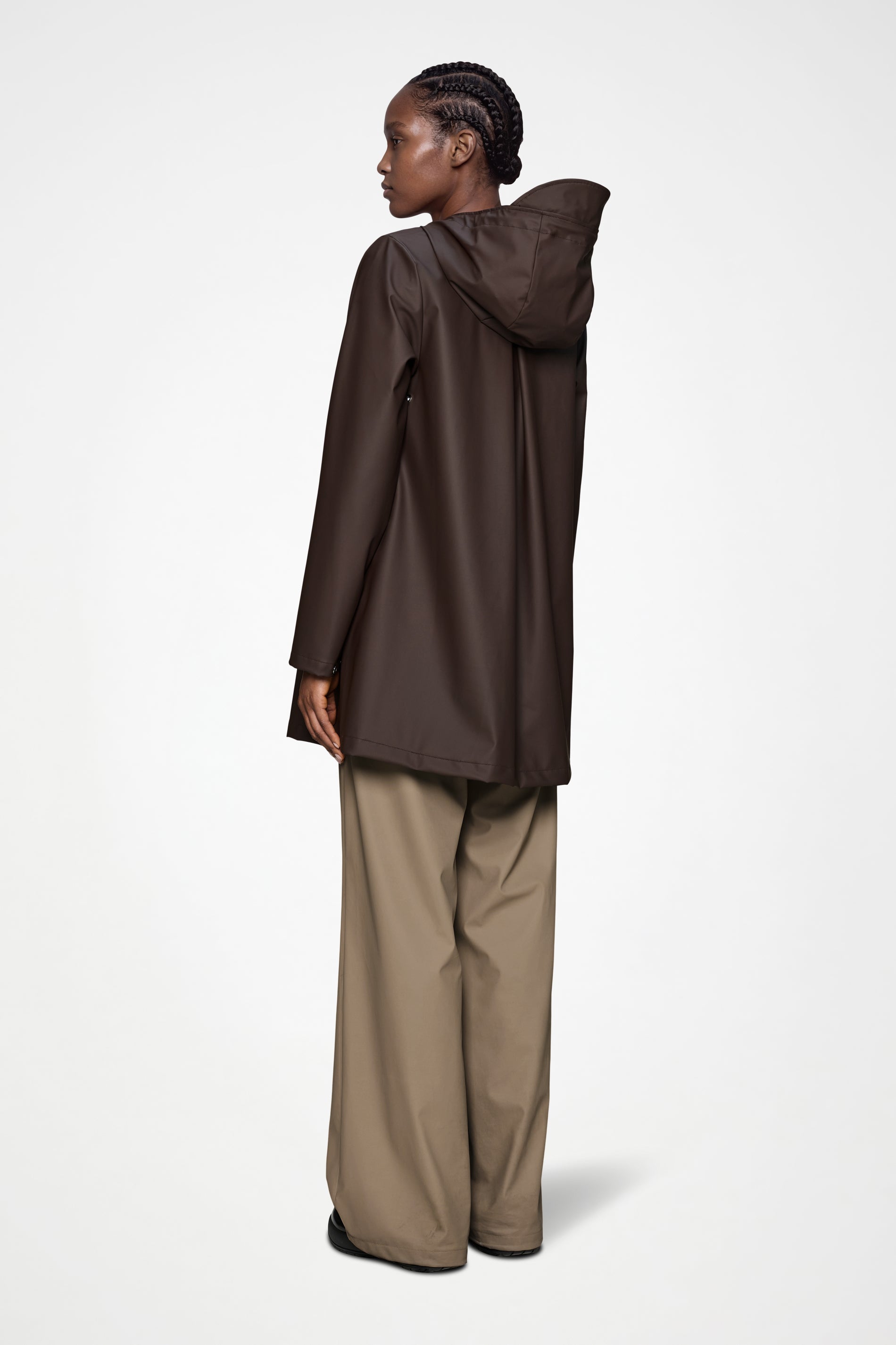 RAINS A-Line W Jacket Bark Jacket