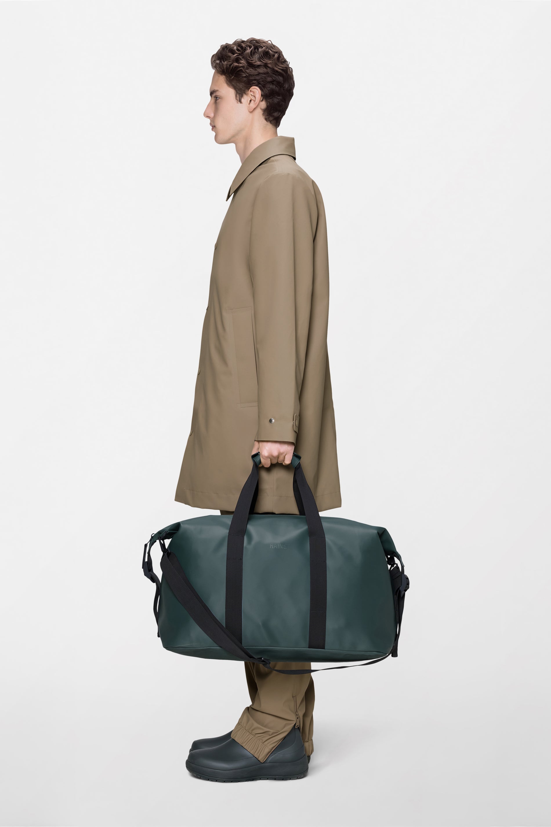 RAINS Hilo Weekend Bag Mystique 36L H27 x D26 x W52 cm Weekender