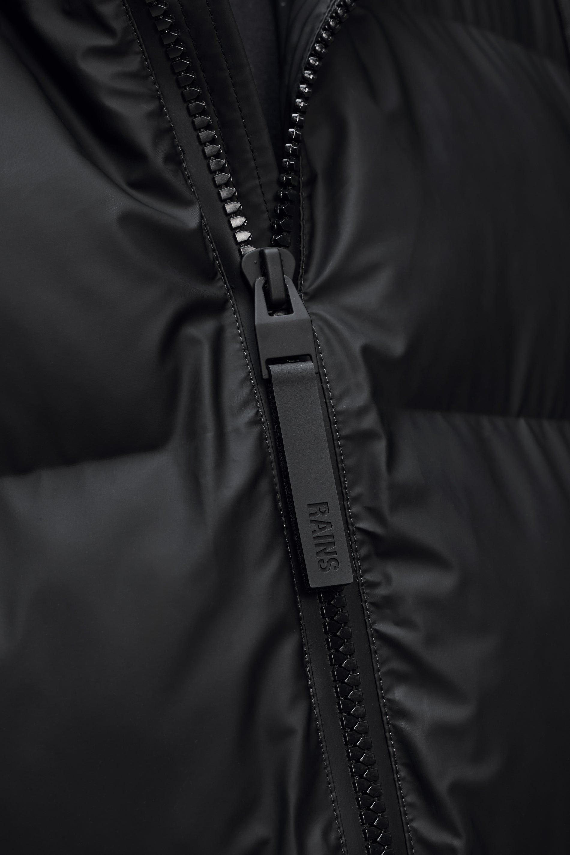 RAINS Alta Puffer Jacket Black Jacket