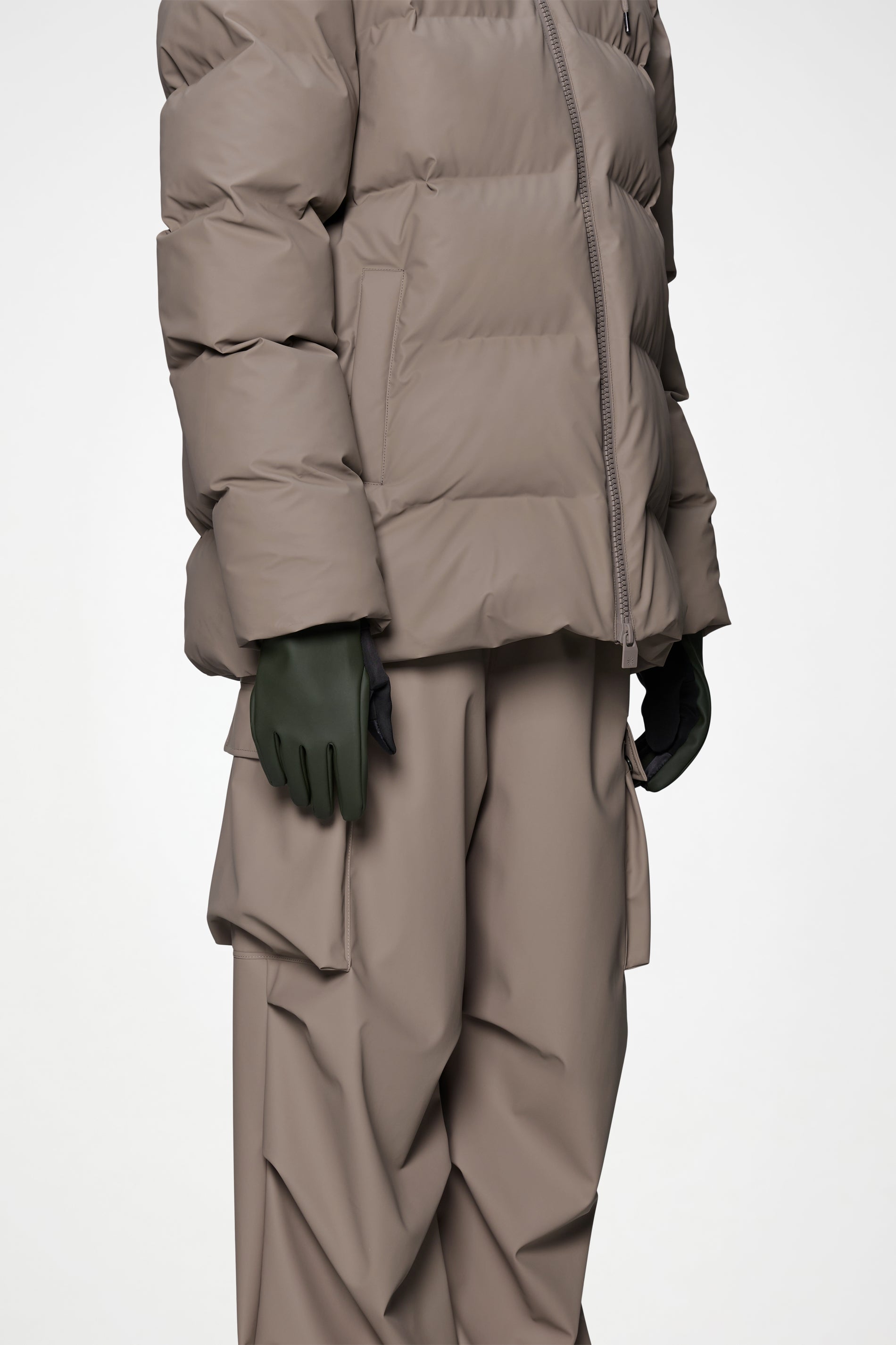 RAINS Gloves Green Gloves & Mittens