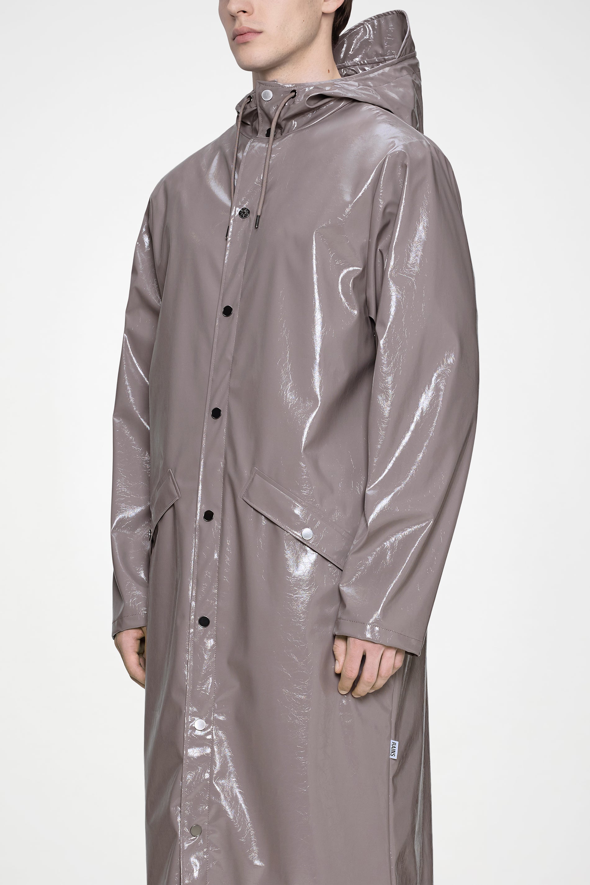 RAINS Longer Jacket Cinder Glaze Jacket