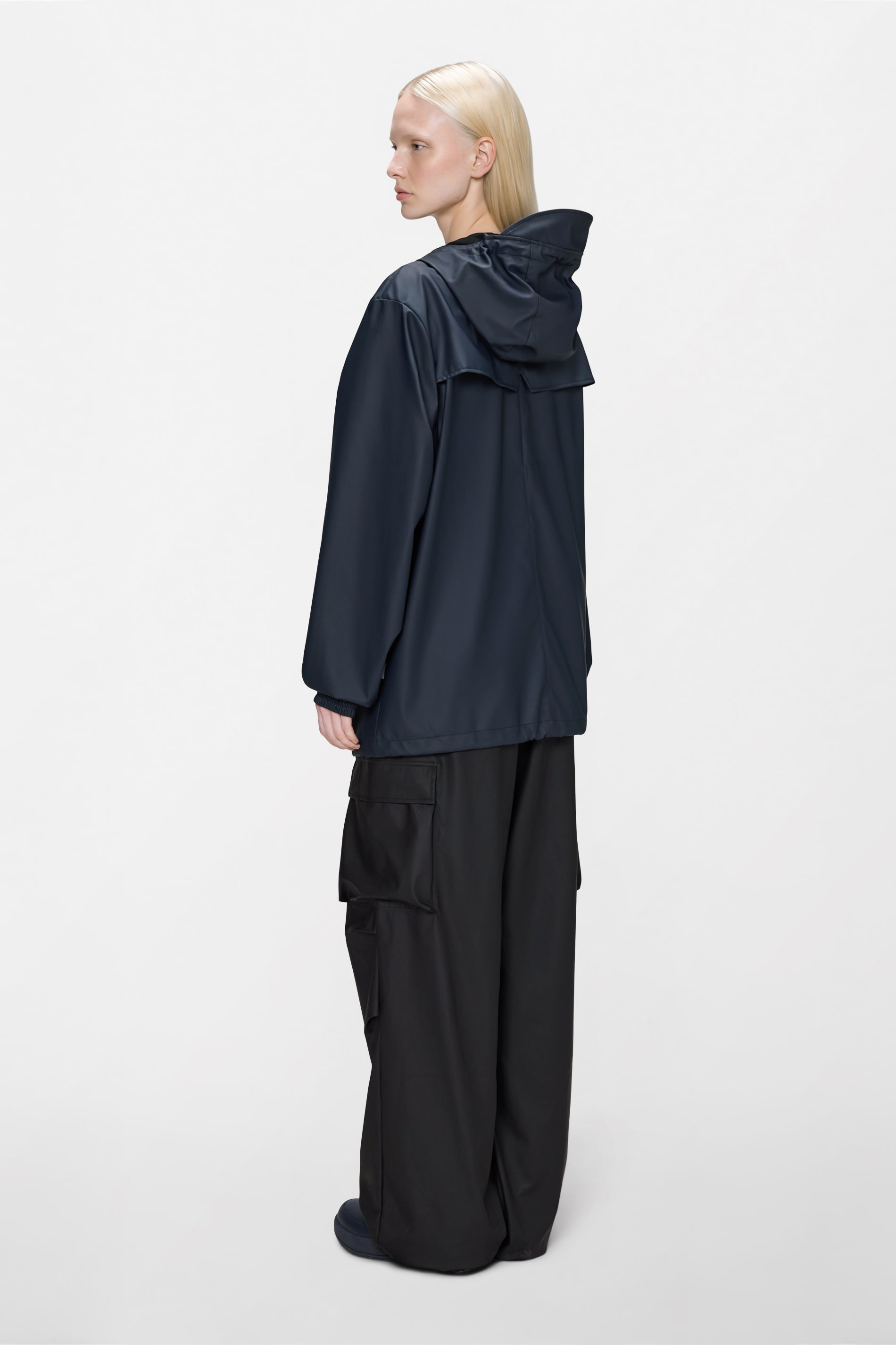 RAINS Storm Breaker Navy Jacket